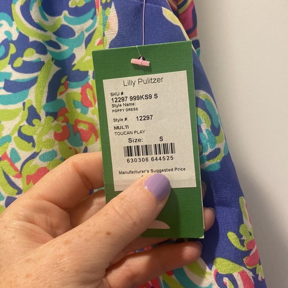 NWT Lilly Pulitzer Toucan Play Poppy Dress - Picture 3 of 4